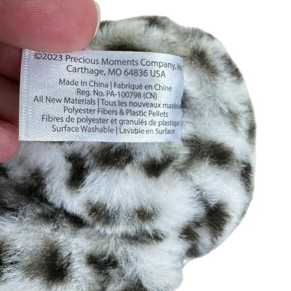 Cutie Pet-Tudies NWT Precious Moments Co. Luna Spotted Owl Plush Shimmer 7" 2022 - Picture 8 of 8